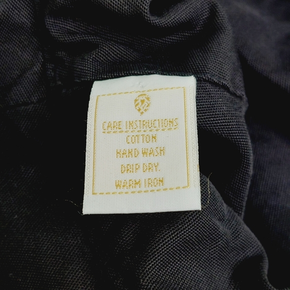 Helen Kaminski Australia Washable Black Cotton Tie Bow Bucket Hat P6896 - Picture 5 of 5